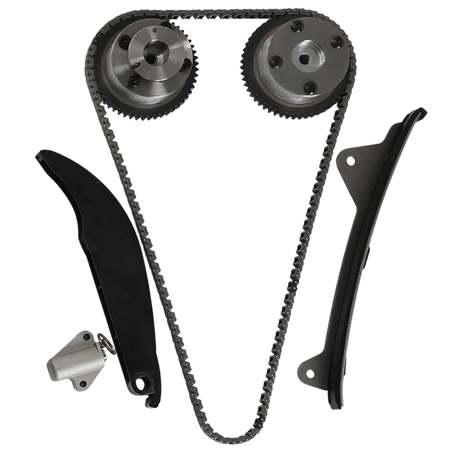 G4NA 2.0 Engine Overhaul Rebuild Kit w/Crankshaft Rods Timing Chain Kit & VVT Piston Head Gasket Set Fit for Hyundai Elantra Tucson Kia Soul Forte 2013-2022 2.0L,23110-2E501 623V6-2EH00 623V6-2EH00