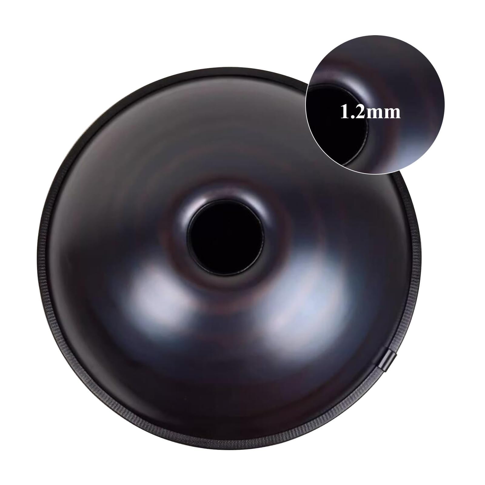 Amazon.co.jp: ハンドパン スチール楽器 大人用 9/10/12 音 プロ仕様