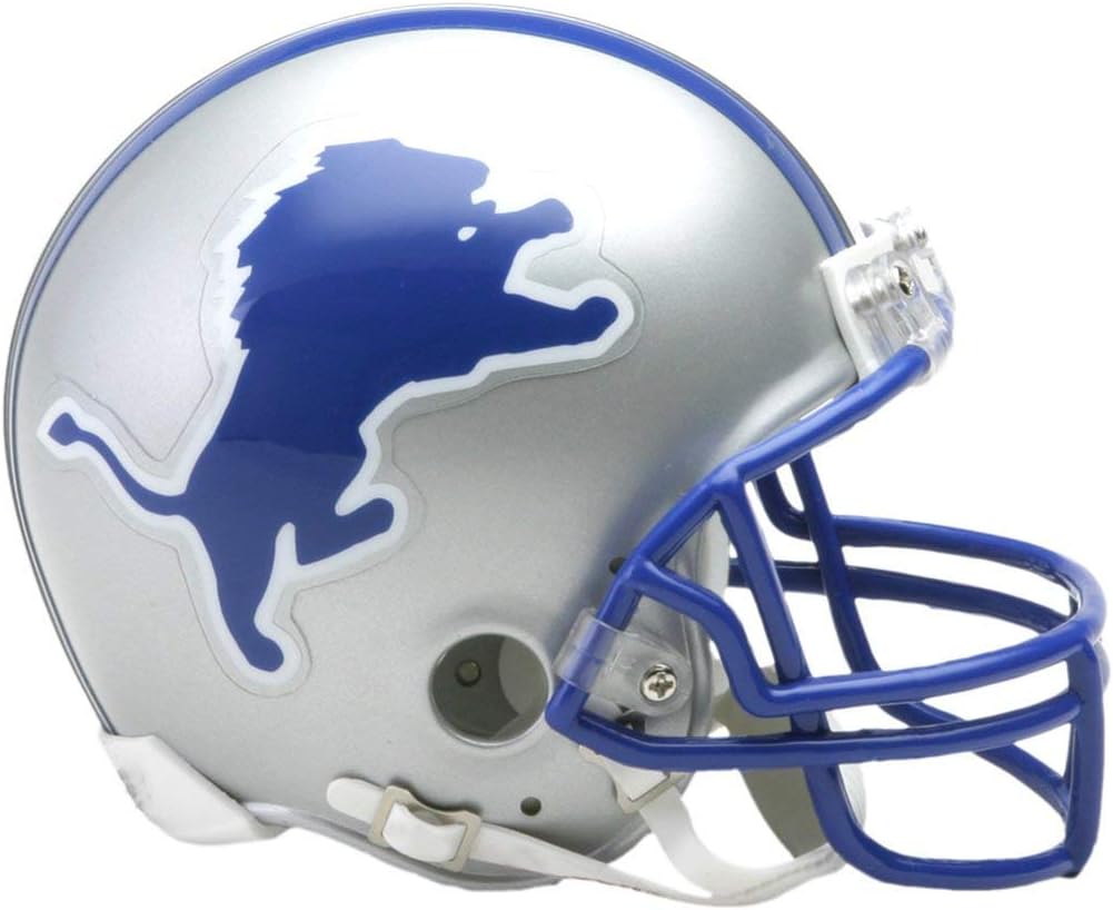 Riddell VSR4 Mini Football Helmet Detroit Lions 18932002 Amazon.co