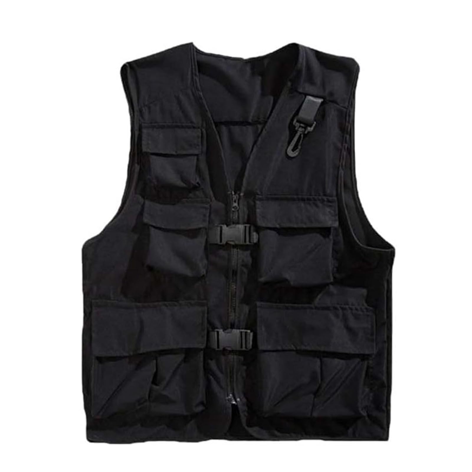 Wygwlg Gilet Estivo da Uomo Stile Utility