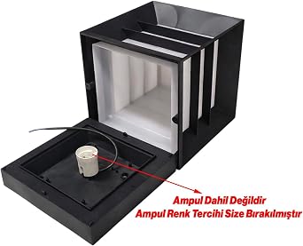 Set Üstü Mega Izgaralı Bahçe Duvar Armatürü 60 cm Aplik Suya Dayanıklı Modern Dış Mekan Aydınlatma