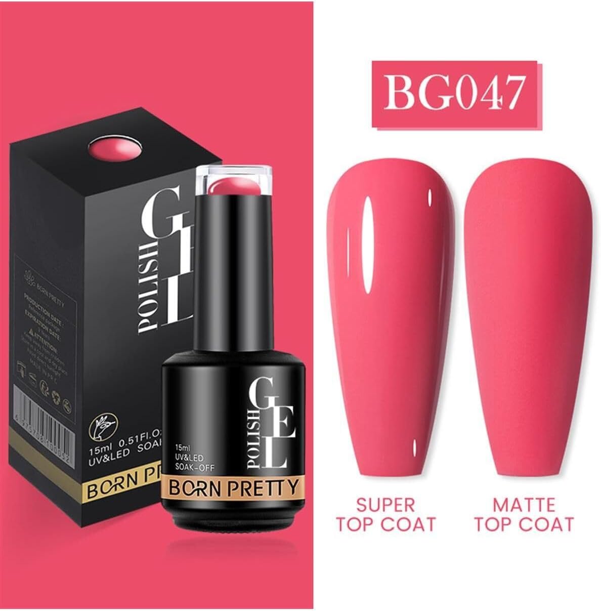 Born Pretty 15 Ml Kalıcı Oje Bg047 (55933) 3197