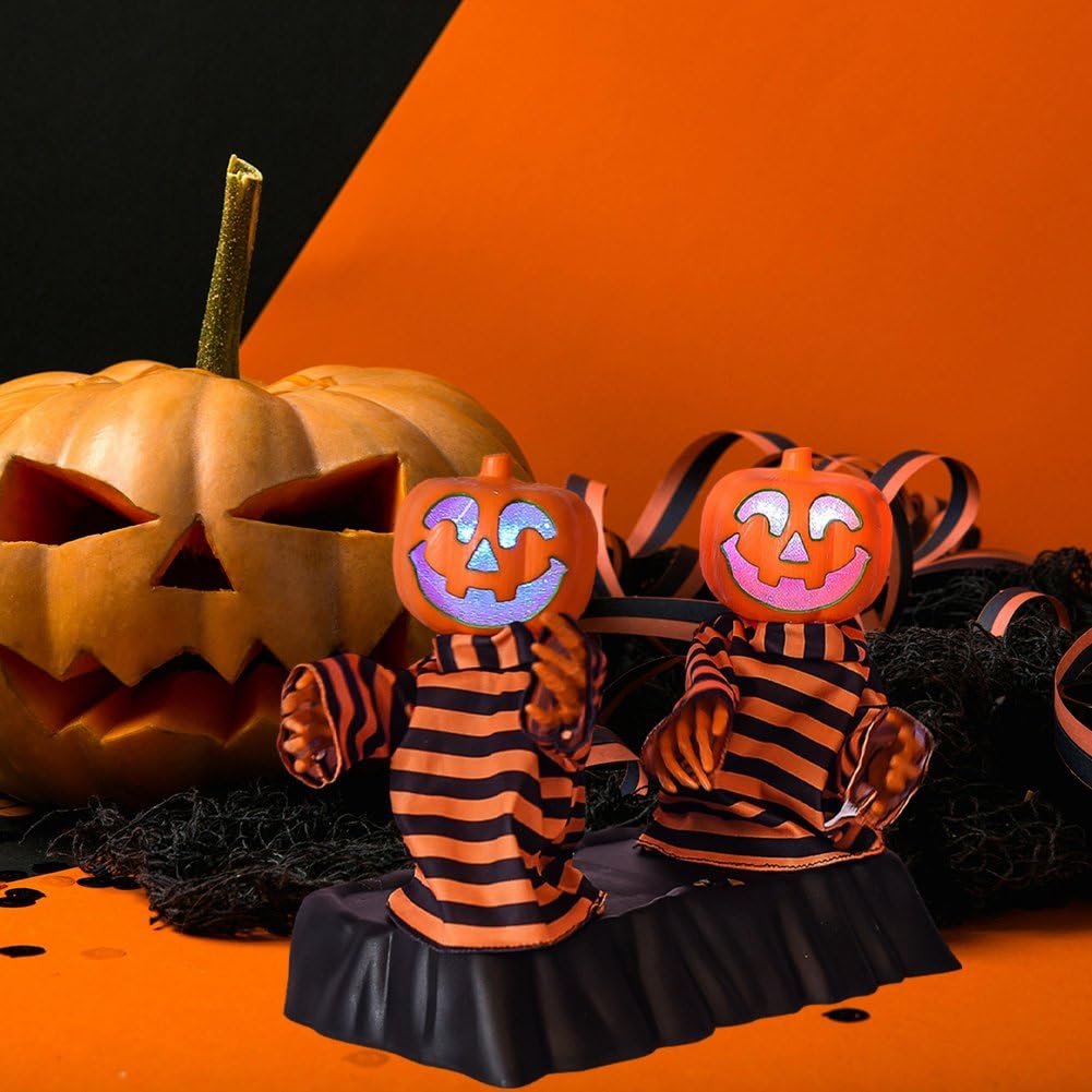 Amazon.co.jp: ハロウィン用の面白いダンスと歌のカボチャ1セット