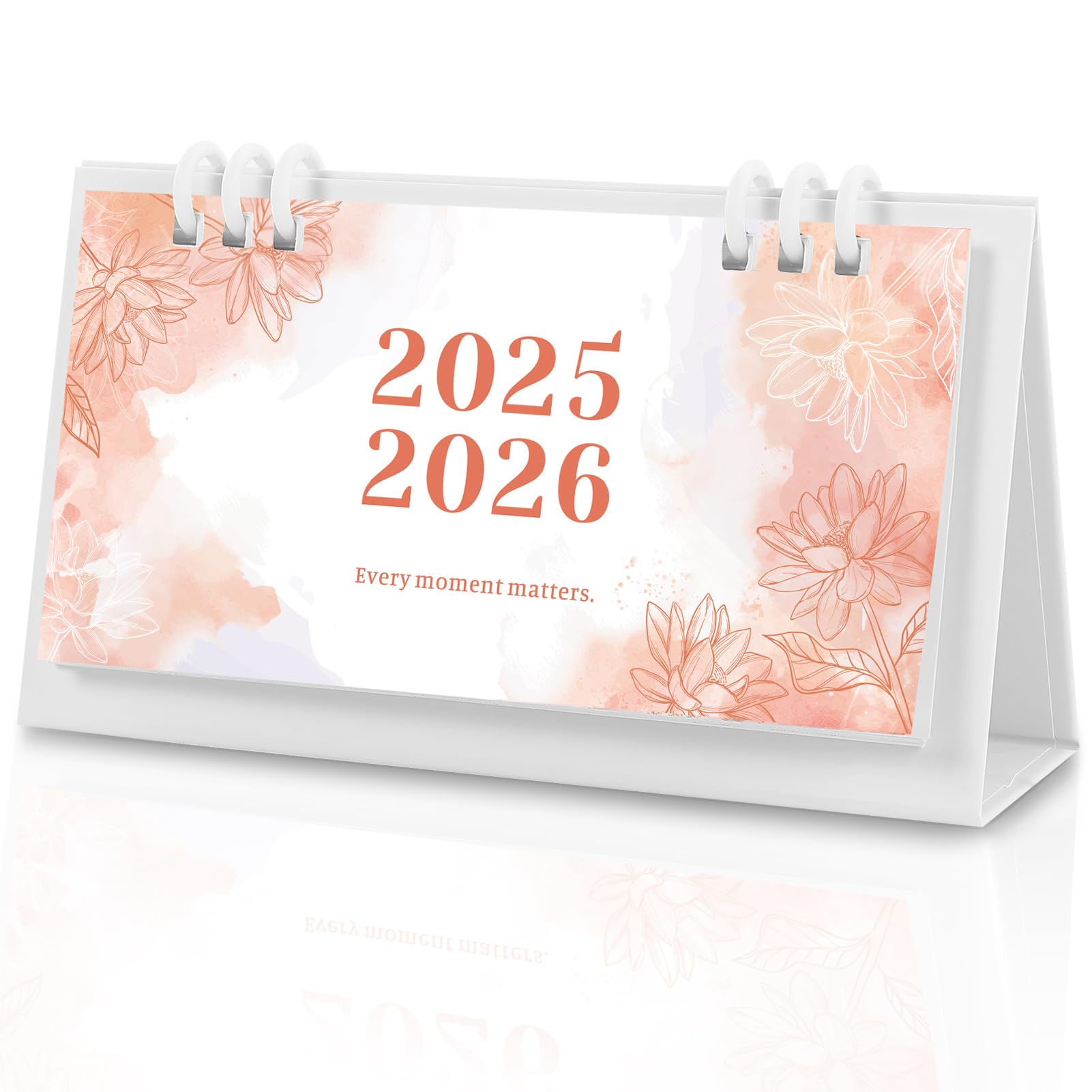 KONVINIT Small Desk Calendar 20252026, Aesthetic 2025