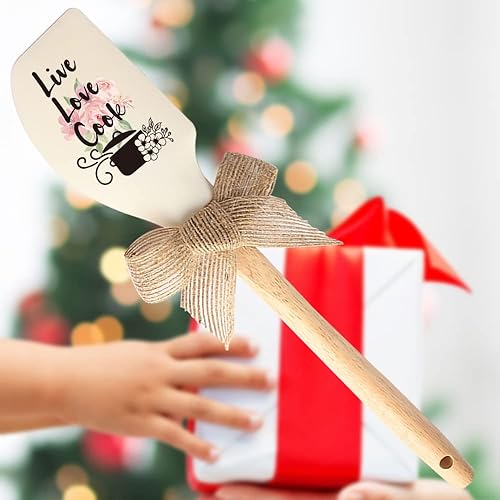 Miniatura 3 de Bake The World A Better Place Espátula personalizada, espátula personalizada, regalos para panaderos, regalo de inauguración de la casa, regalo de