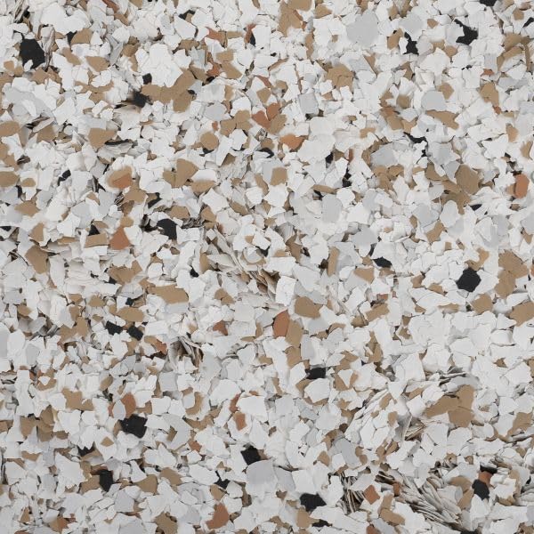 FGCI Garage Floor Flakes 10 Pounds for Decorative Epoxy Floors (Charcoal Gray)