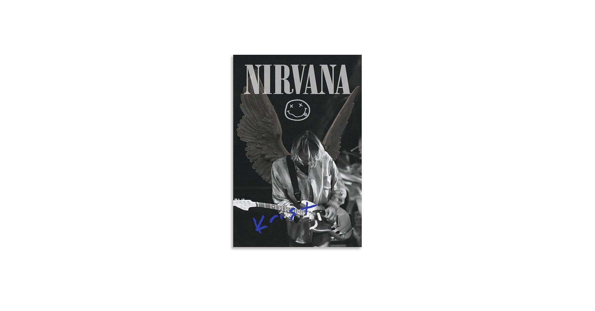 NIRVANA posterポスター  cobain KURT COBAIN NIRVANA REPLICA CONCERT POSTER QUALITY PHOTO