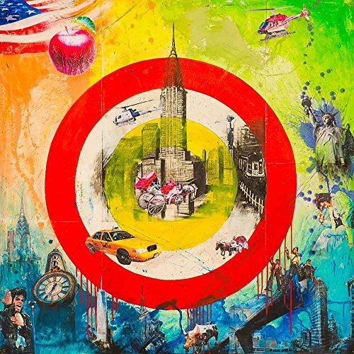 Vangohart Big Apple Painting by Artist Chengju Li