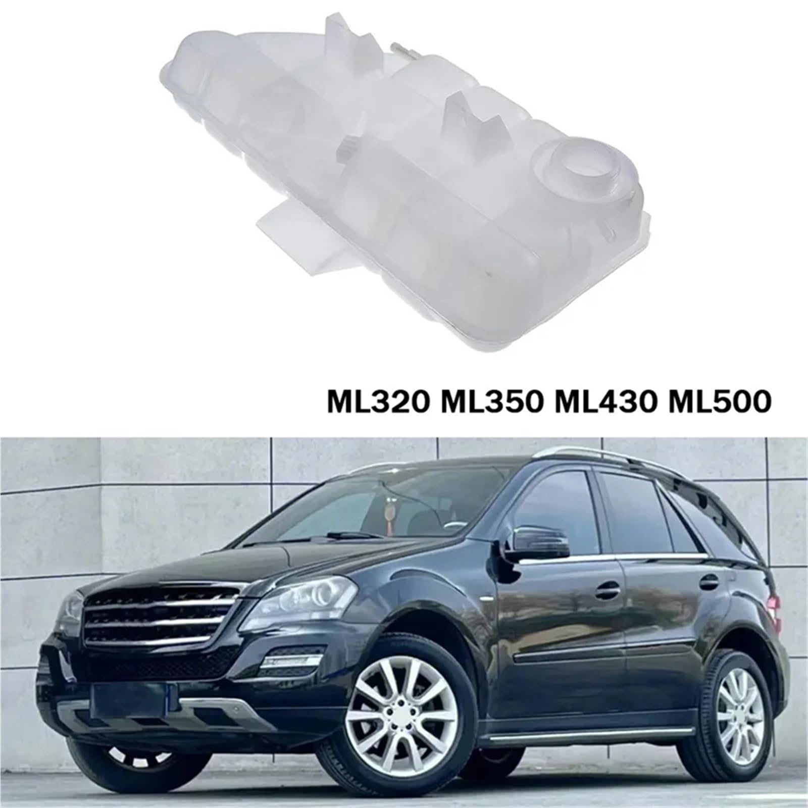 Zamiennik Wyrównawczego Chłodzącego dla 1635000349 A1635000349 Zbiornik wyrównawczy płynu chłodzącego pasuje do Benz ML320 ML350 ML430 ML500