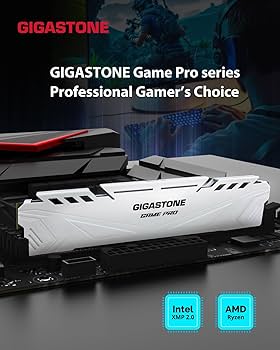 Amazon.co.jp: 【メモリ DDR4】GIGASTONE Game PRO 16GBx2枚