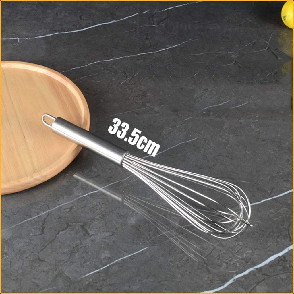 ZHANGXIAO Varillas De Batir, Engrosado Acero Inoxidable Robusto Durable Remover Masa Huevo Crema Cocina Horneando (tamaño : 61cm)
