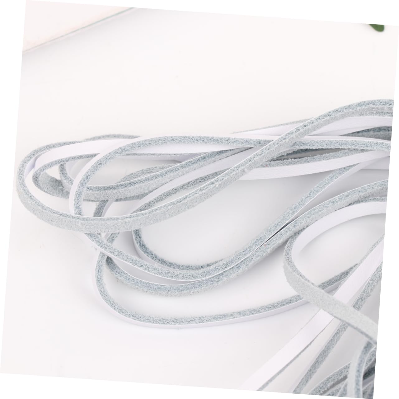 STOBOK Cordón De Cuero De 3 Mm para Hacer Joyas 3 Unidades 5 Metros para Collares Pulseras Abalorios Accesorios.