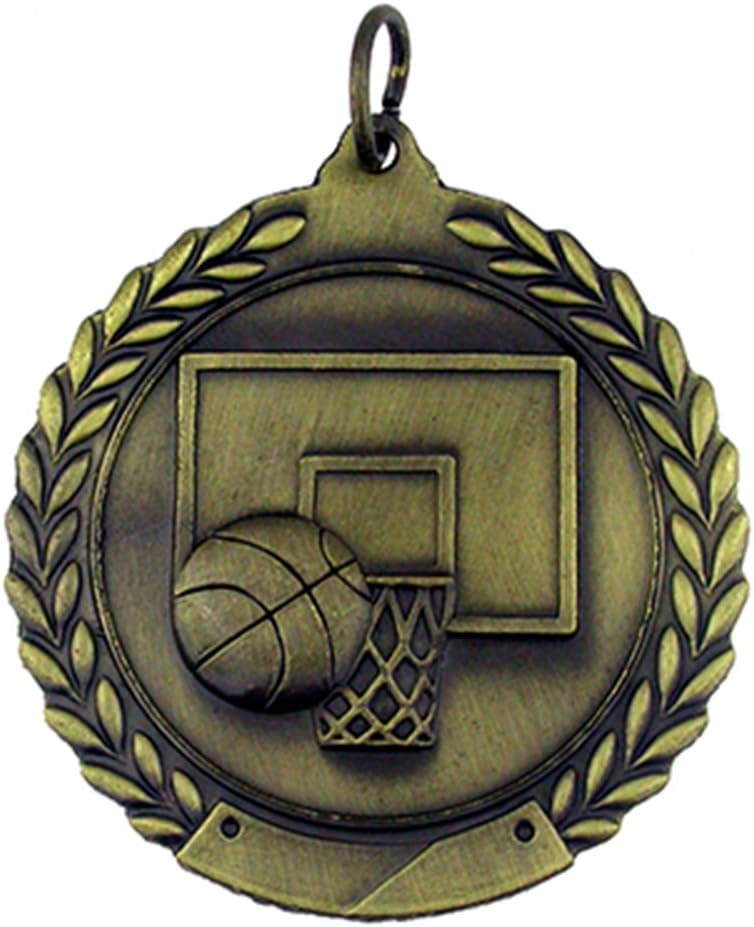 Basketball Award Single and Bulk Medals