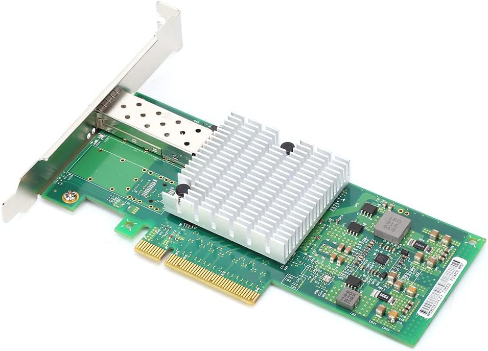 Internal Computer Networking Cards, 10Gbps Fiber Network Card Single Port for 82599EN Chip E10G41BTDA X520-DA1