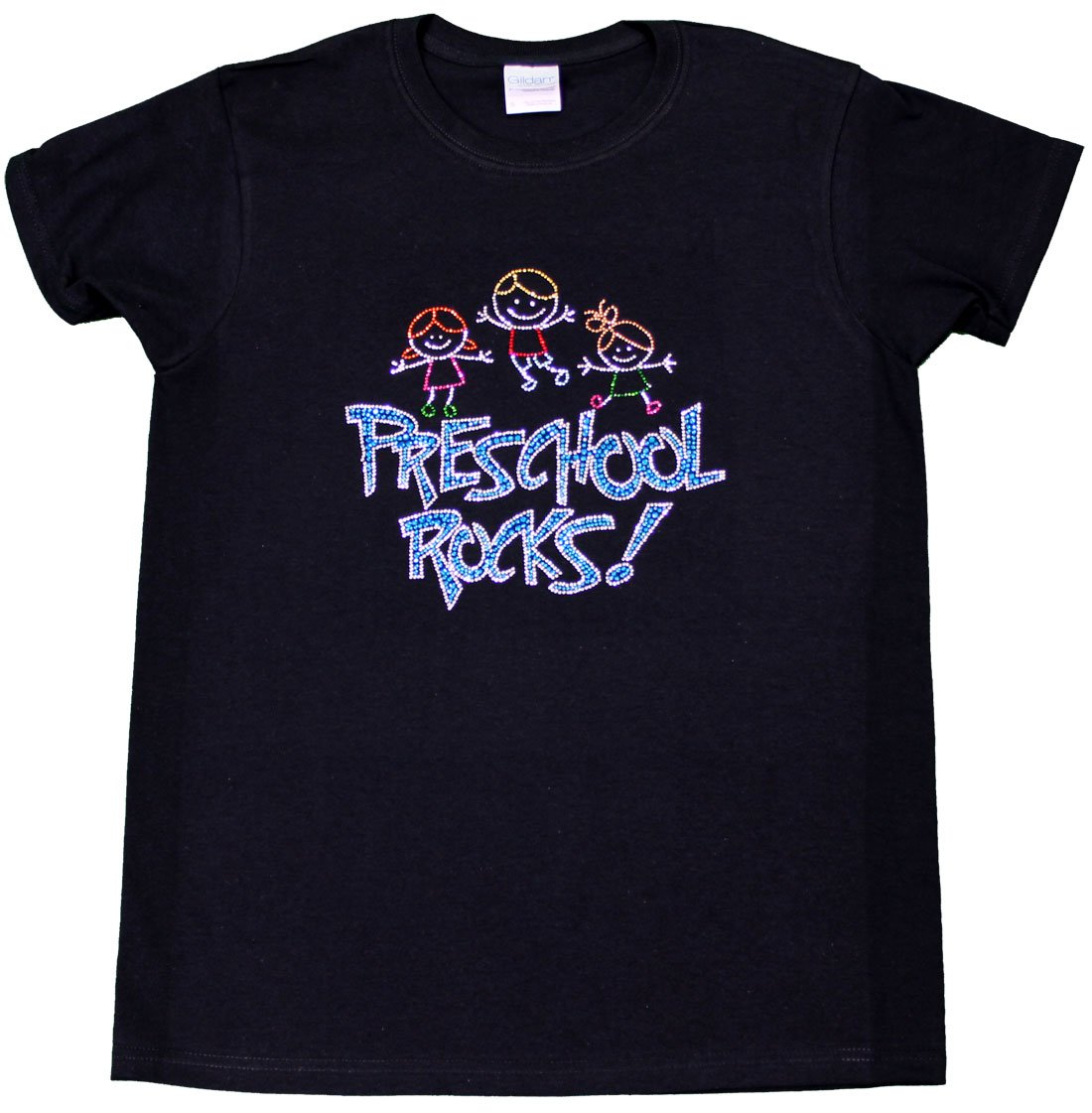 A+ Images, Inc. Preschool Rocks Rhinestone T-Shirt