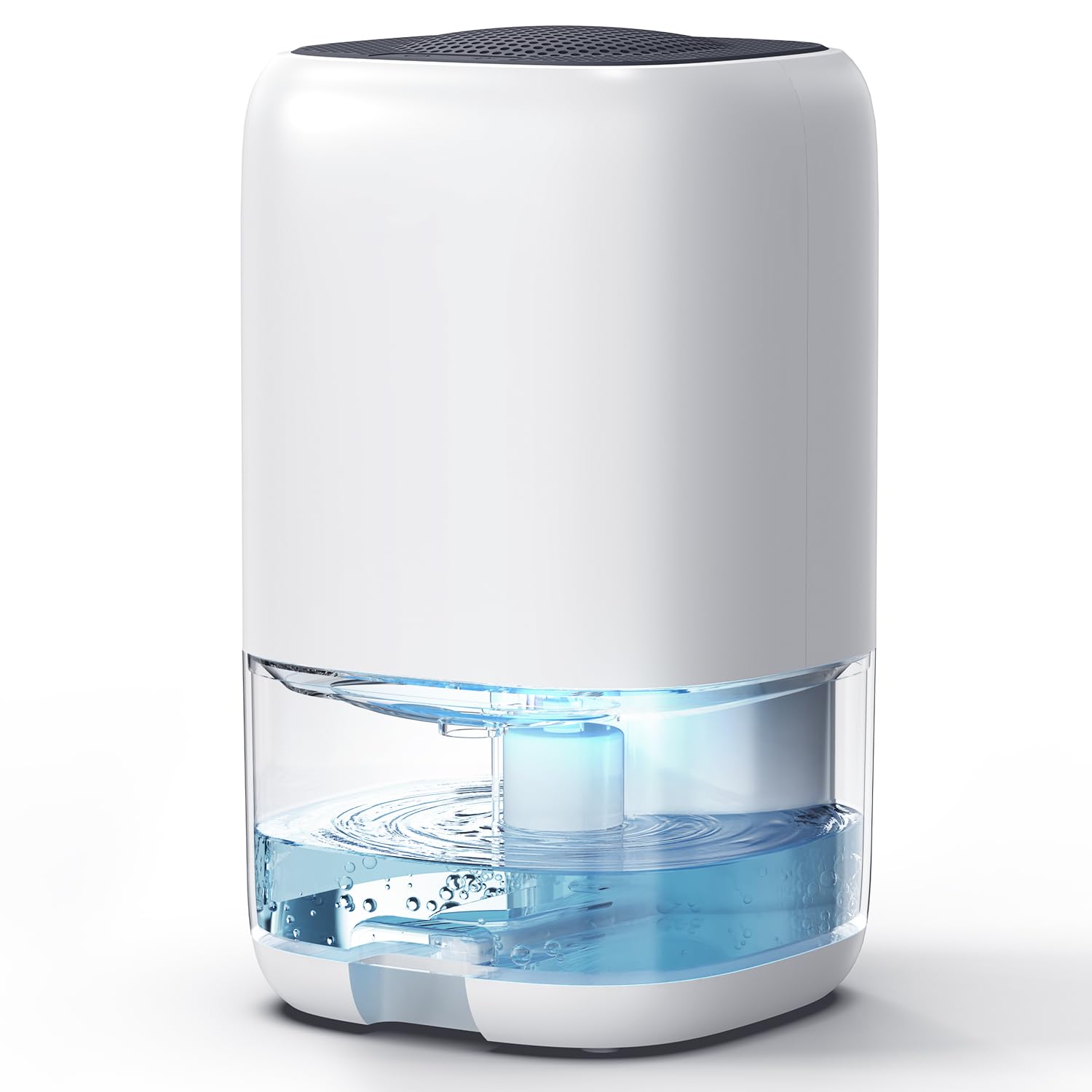 CONOPUPlus Dehumidifier 1000 ml, Humidity Dehumidifiers with 7 Colours LED, Compact, Quiet and Efficient for Small Spaces, Ideal for Bathroom, Wardrobe