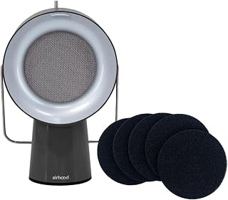 Wired | World's First Portable Kitchen Air Cleaner with 5 Activated Charcoal Filter & Stainless-steel Oil Filter - Ventless and Easy to Clean - Ideal for Indoor Countertop Use (Space Black)