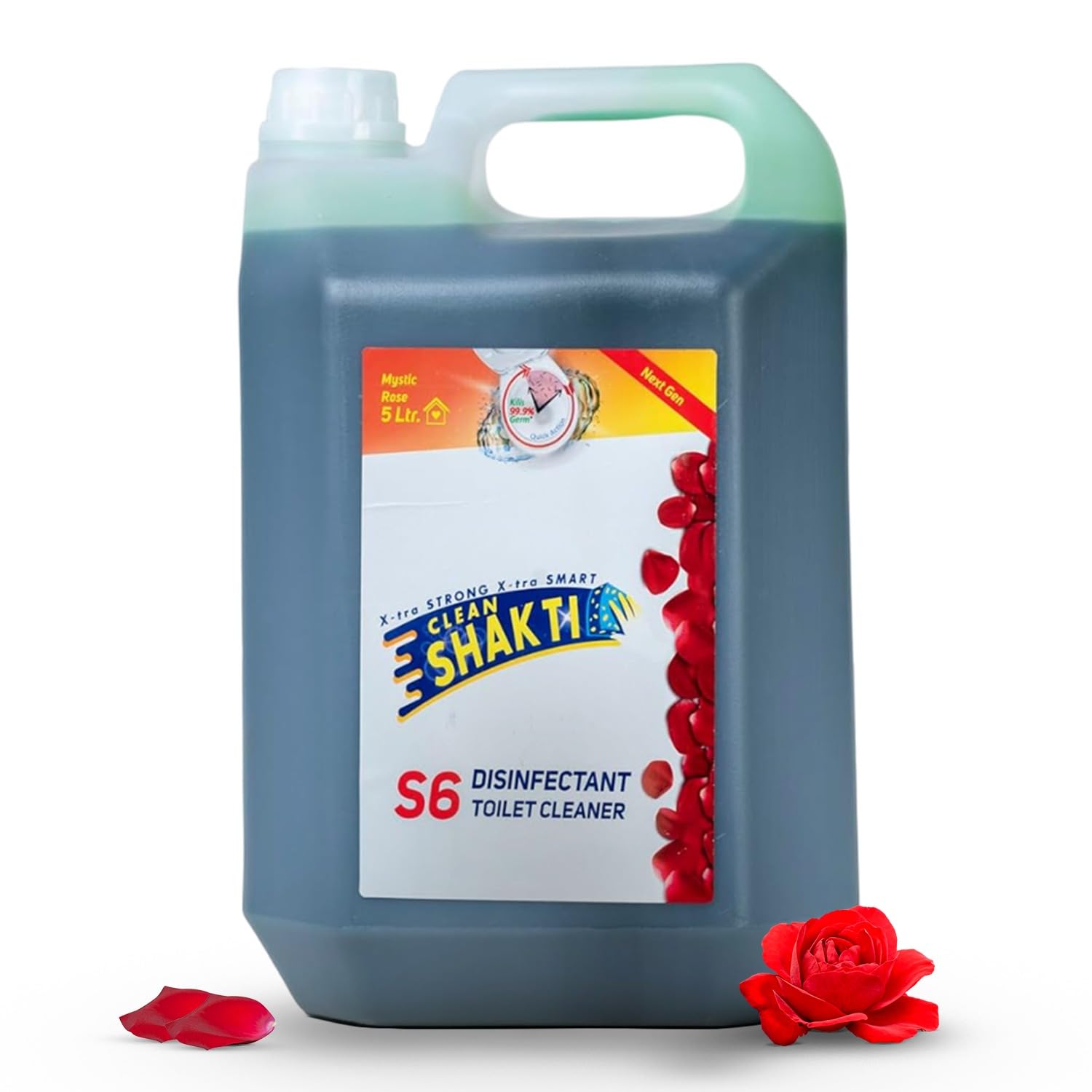 See full amazon price history chart for Clean Shakti Toilet Cleaner with Active Stain Removal and Instant Cleaning, Disinfectant Liquid | Suitable for Toilet Bowls, Non-toxic, 99.9% Kills germs & bacteria, Long-lasting fragrance (5 Litre) Clean Shakti Toilet Cleaner with Active Stain Removal and Instant Cleaning, Disinfectant Liquid | Suitable for Toilet Bowls, Non-toxic, 99.9% Kills germs & bacteria, Long-lasting fragrance (5 Litre) (B0D3QCFTLR) Amazon Price History, Amazon Price Tracker