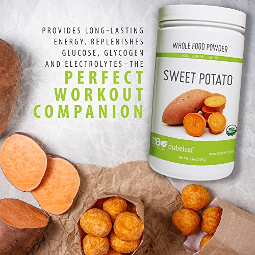 Nubeleaf Sweet Potato Powder 14 Ounce Jar #TOP1