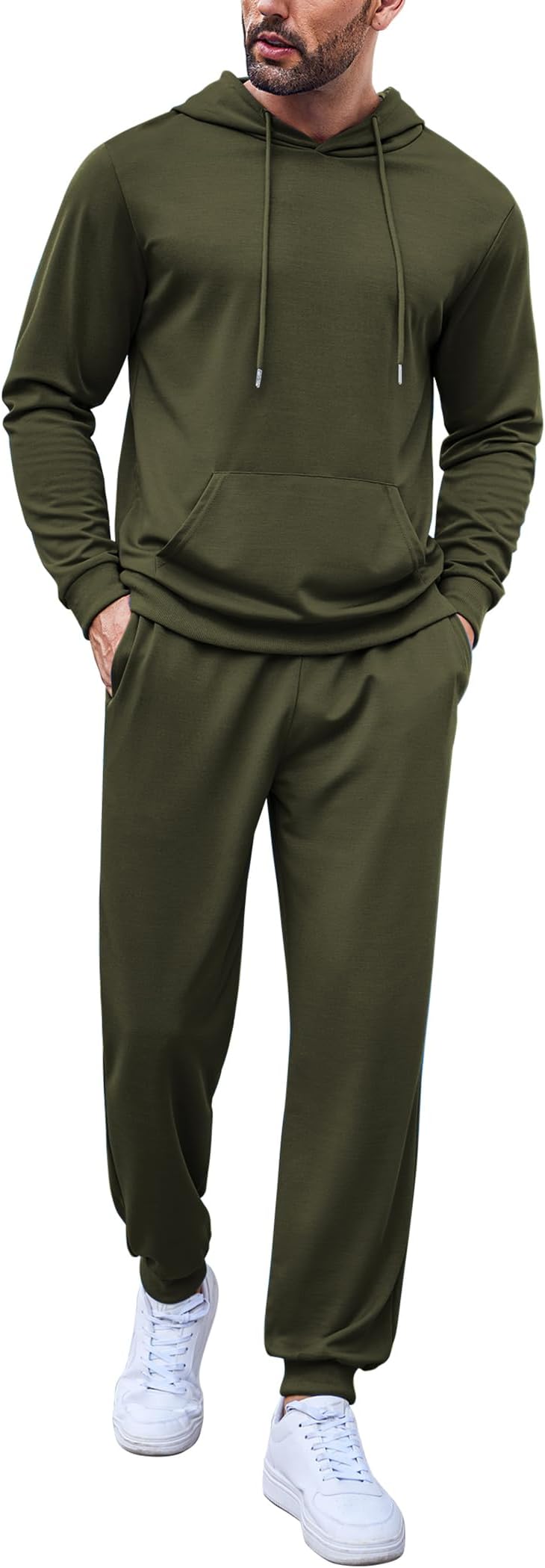olive green adidas sweatsuit