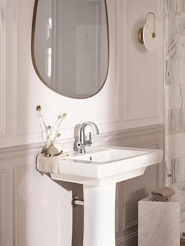 Miniatura 6 de Moen Doux S6910EW - Grifo cromado para lavabo de baño, sin contacto, sin contacto