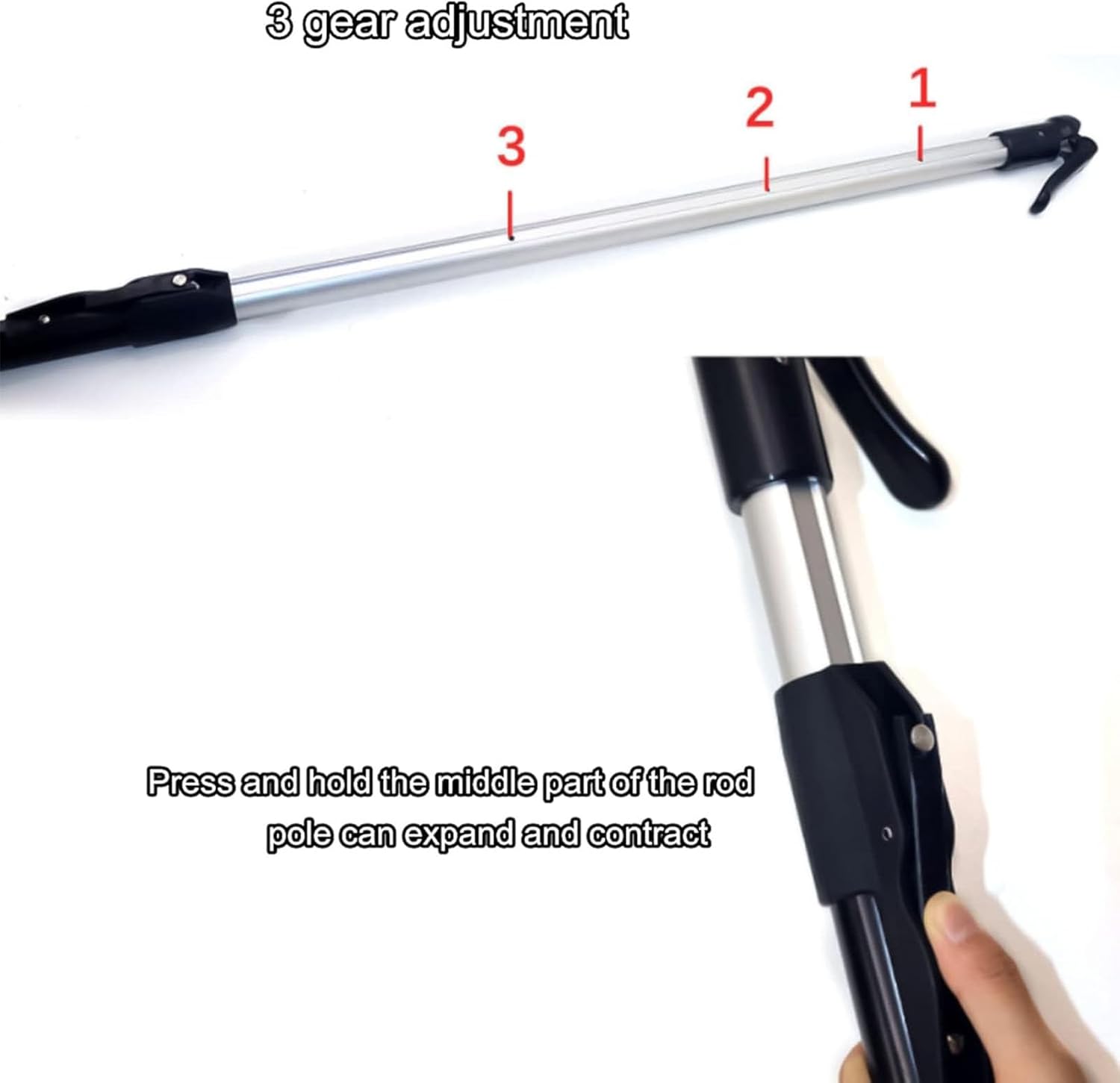 Drywall Flat Box Rendering Machine,Drywall Flat Finishing Tools,with 106-165cm Adjustable Handle,Aluminum Alloy Flat Box Finishing Combo(Size:8in)