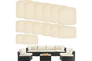 Outdoor Cushion Covers for Exceptional Patio Furniture | 14-Piece Set