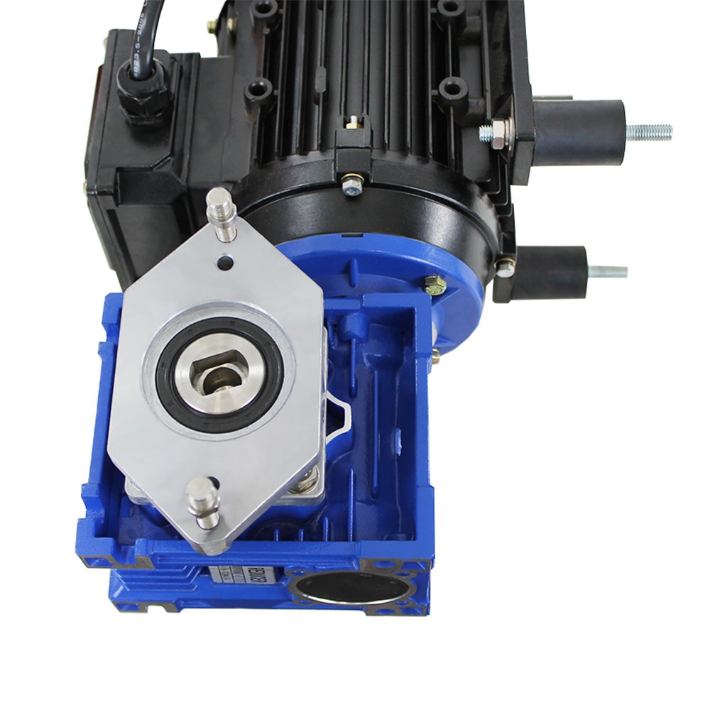 Beeketal 'FW550P' Industrie Fleischwolf für bis zu 150 kg/Std. Durchsatz, direktübersetzer 550W Motor mit ölgelagertem Getriebe und Rückwärtsgang, inkl. 2 Messer, 3 Lochscheiben, Fleischstopfer