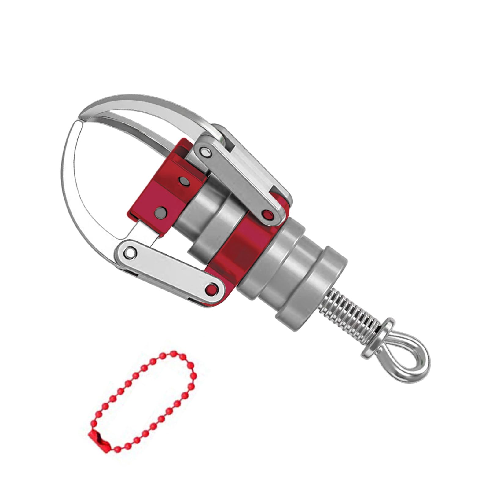 YROHGKPN Doll Machine Grab Clip Keychain with Strong Grip ABS Keyring for
