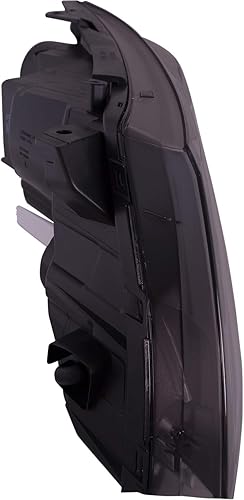 Miniatura 3 de PERDE Faros delanteros compatibles con faros delanteros de bombilla halógena Kia Optima 2011-2013, carcasa negra con lente de rendimiento