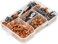 Vista 7 de AICEL 177 piezas de kit de pernos para carenado de motocicleta, juego de tuercas y clips de colores, pernos de aluminio M5 M6 para parabrisas