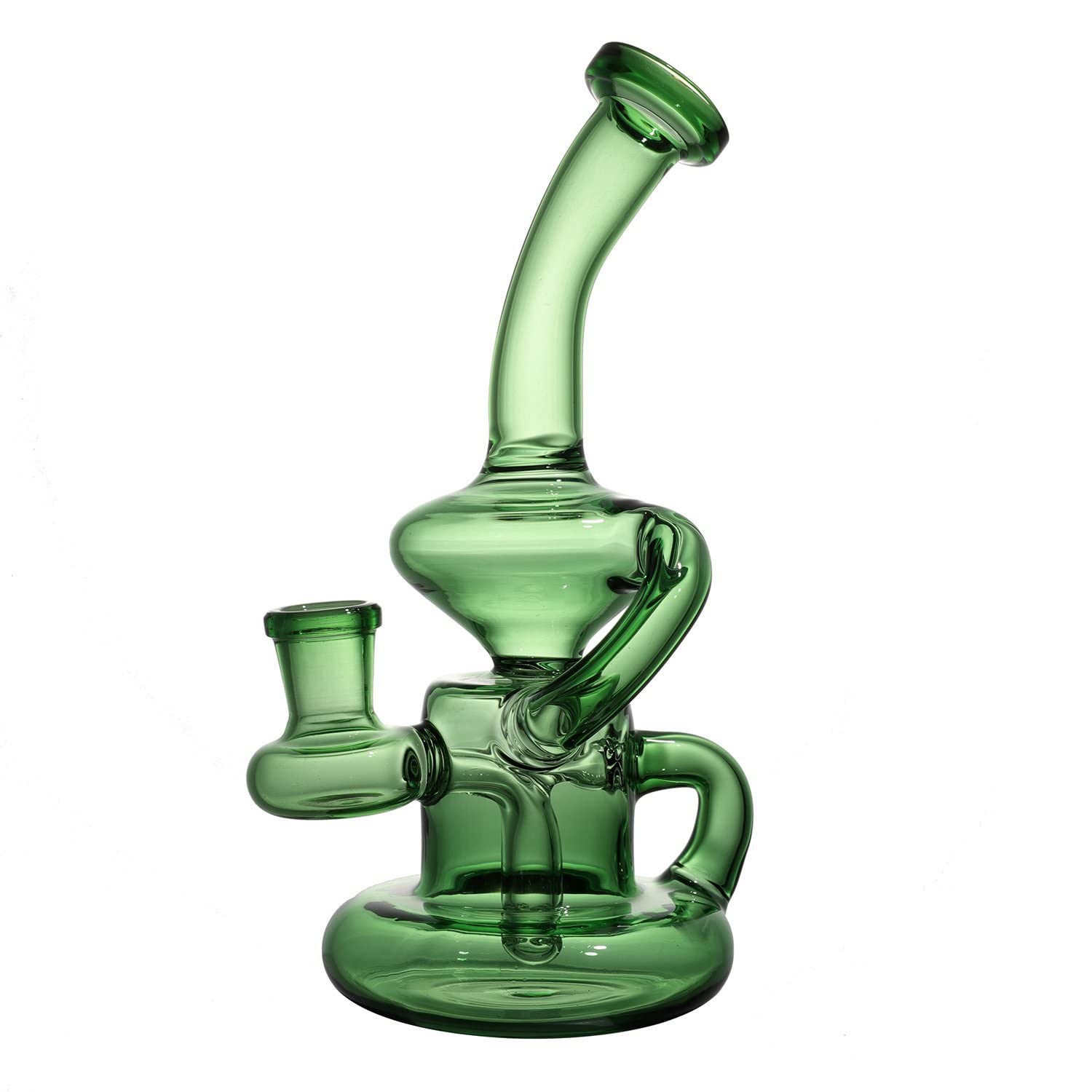 PUFFING BIRD CONCENTRATING Mini Banger Hanger Recycle Dab Rig Wax Oil Water Pipes for Concentrate Thick Glass with 14mm Male Bong Bowl