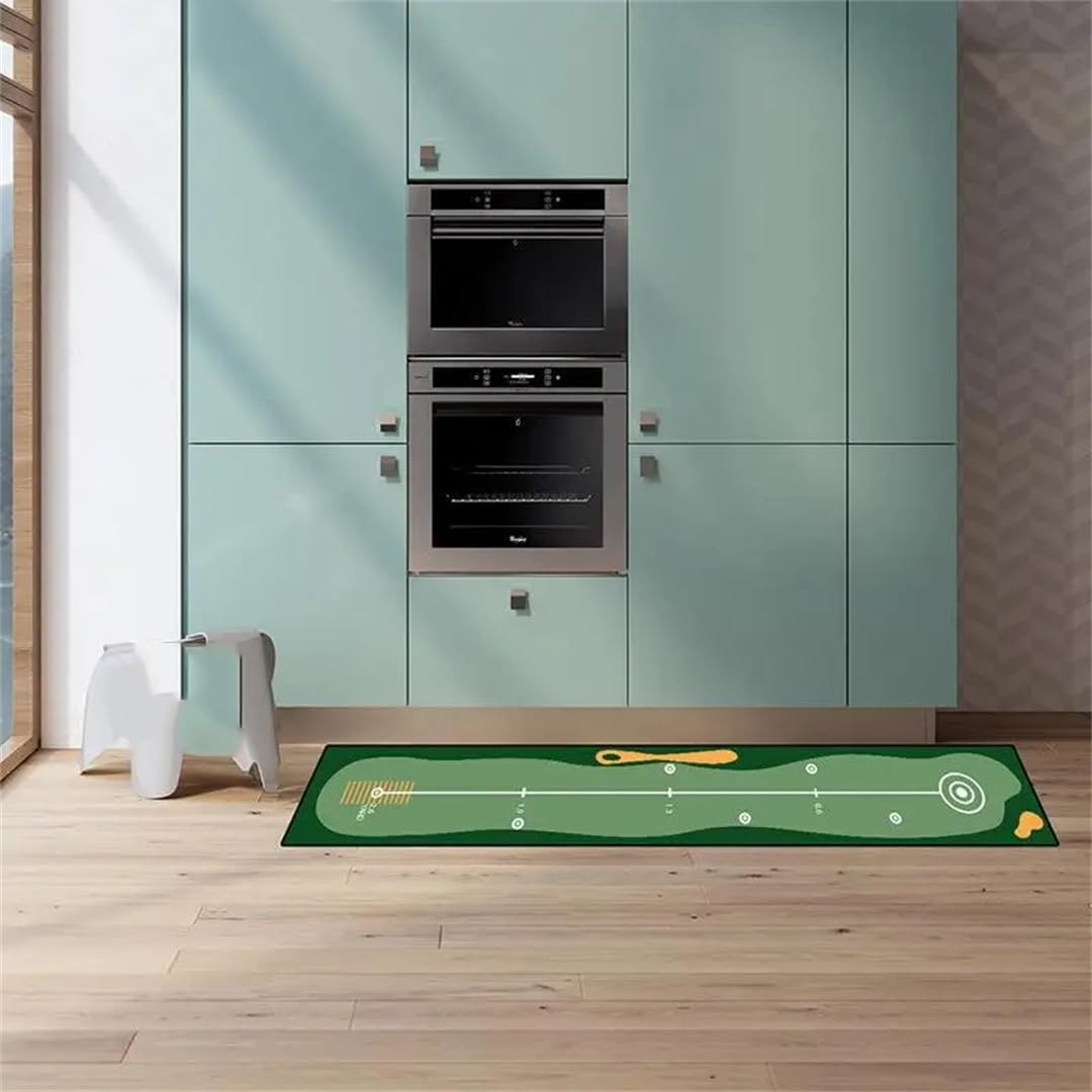 Suwequest Golf Putting Mat Indoor Golf Hitting Mat Golf Practice Training Aid Equipment