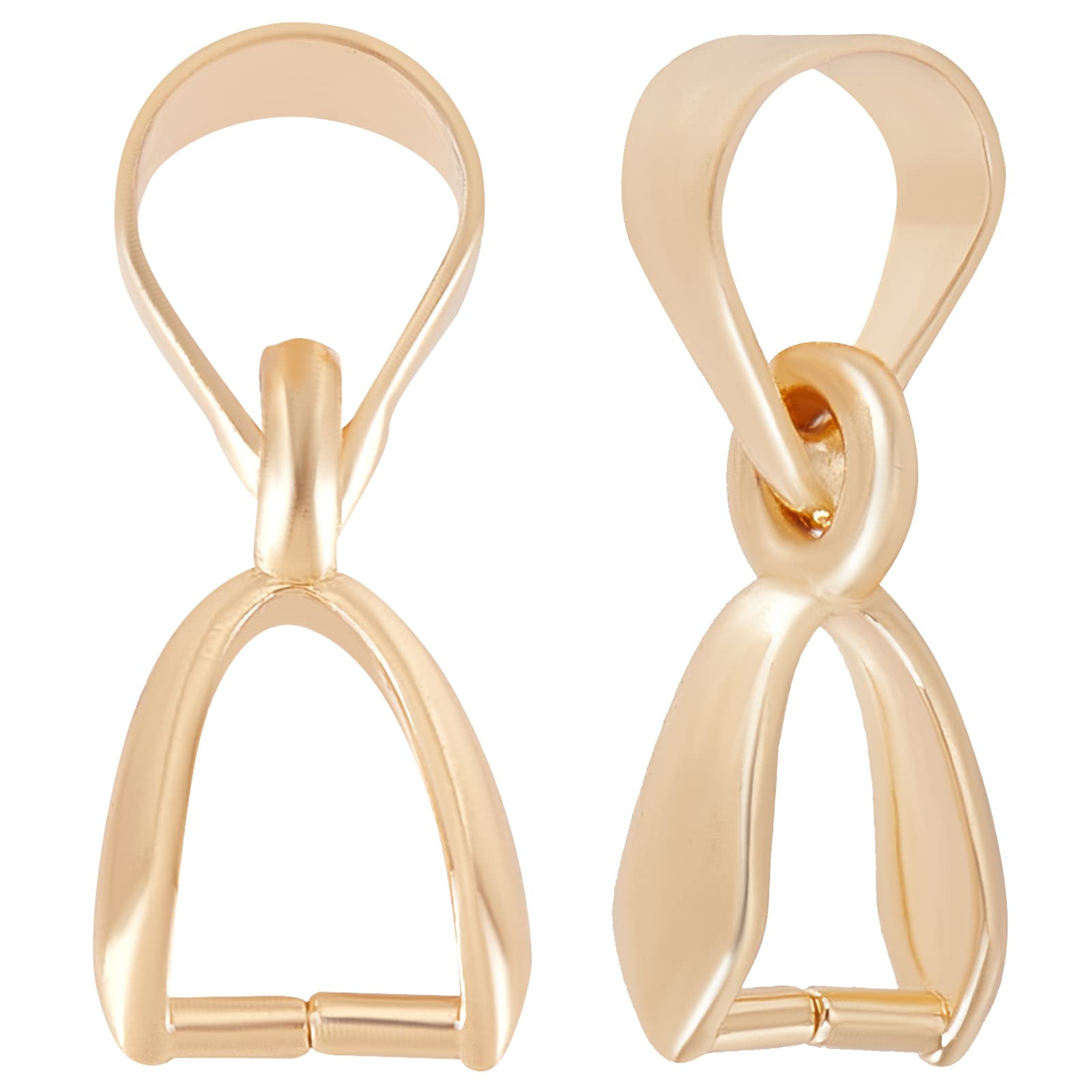100 Fermoirs Pinch Clip Plaqué Or 18K – Beebeecraft – Connecteurs Breloques Pendentifs Bijoux DIY