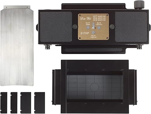 DAYI Universal 6x17 6x12 6x14 Multi-Formato Roll Film Back para Linhof Wista Toyo Sinar Horseman Ebony Graflex 4X5 "Cámara de gran formato con