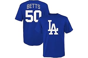 Mookie Betts Los Angeles Dodgers Boys' Blue Official Jersey