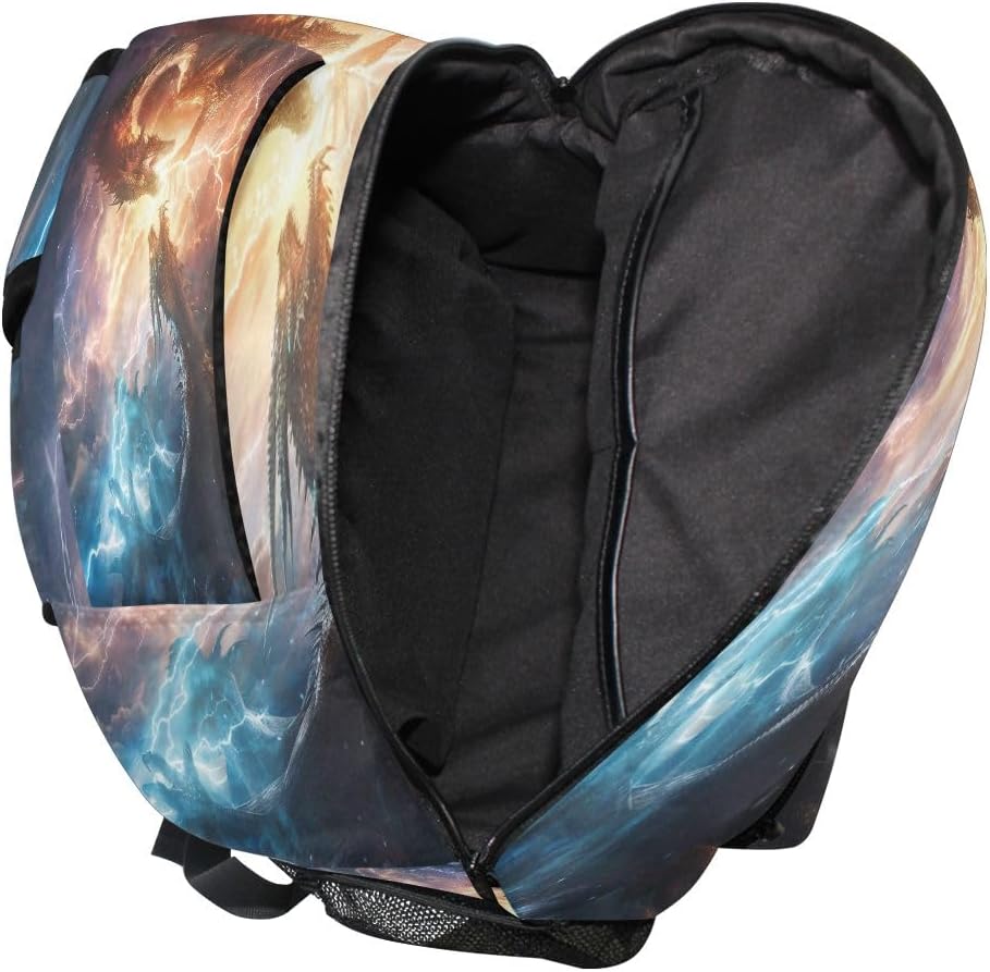 School Backpacks Flower Horse Student Backpack Big For Girls Kids Elementary School Shoulder Bag Bookbag