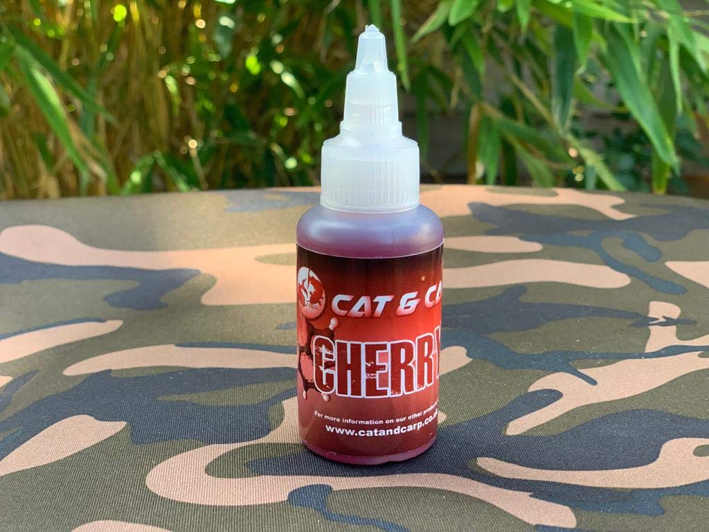 Cherry Concentrated Carp Bait Flavouring. Liquid Carp Bait For Carp Fishing 50ml