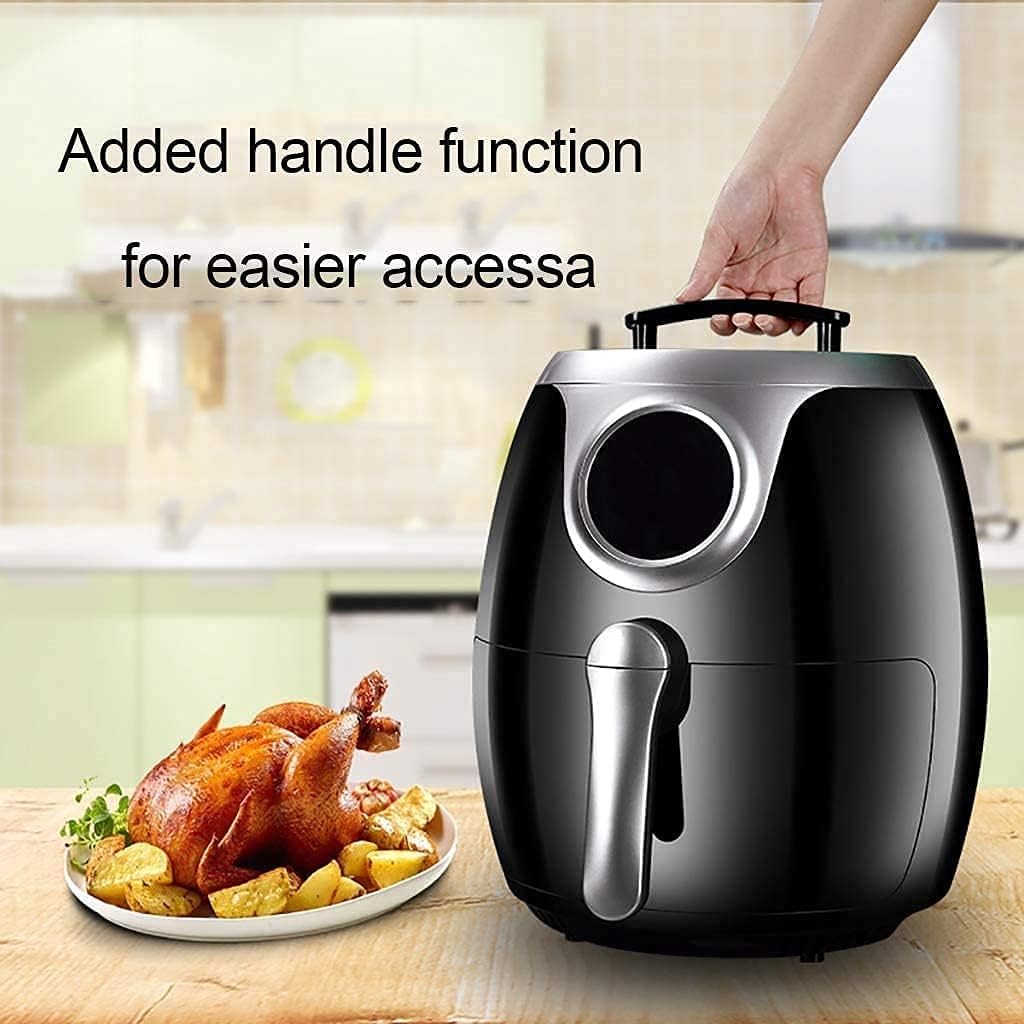 Air Fryer Smart Electric Hot Airfryer Oven 8L 1800W Large Capacity Multifunction Health Fryer with LCD Digital Screen and Nonstick Frying Pot