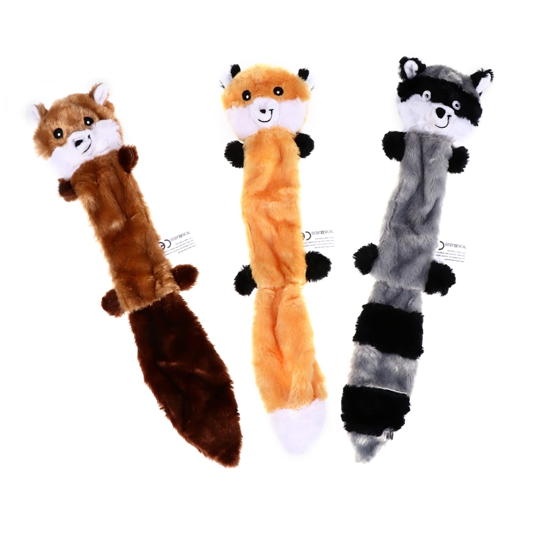BESPORTBLE 6pezzi Giocattoli Per Cani Peluche Interattivi e Squeaky Giocattoli Resistenti Imbottitura Per Cani Da Masticare Per La Noia e Gioco