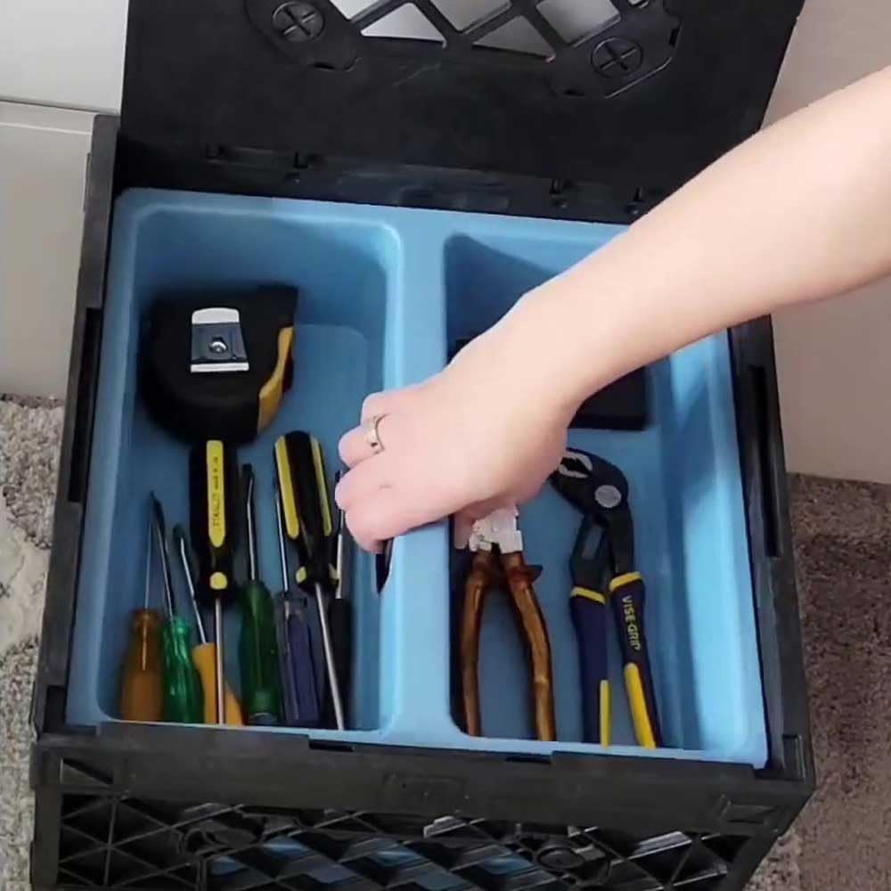 Tradesman Utility Kit (Tradesman Single Black crate - Black tray)