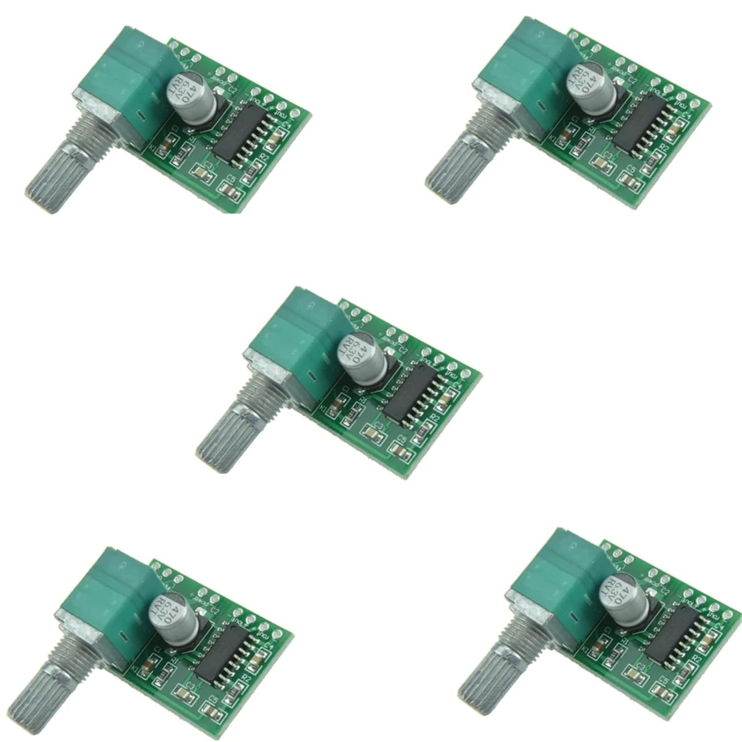 5/10PCS PAM8403 Digital Sound Power Amplifier Board GF1002 5V 3W*2 HiFi Stereo Audio AMP Module for DIY Speaker(10PCS)