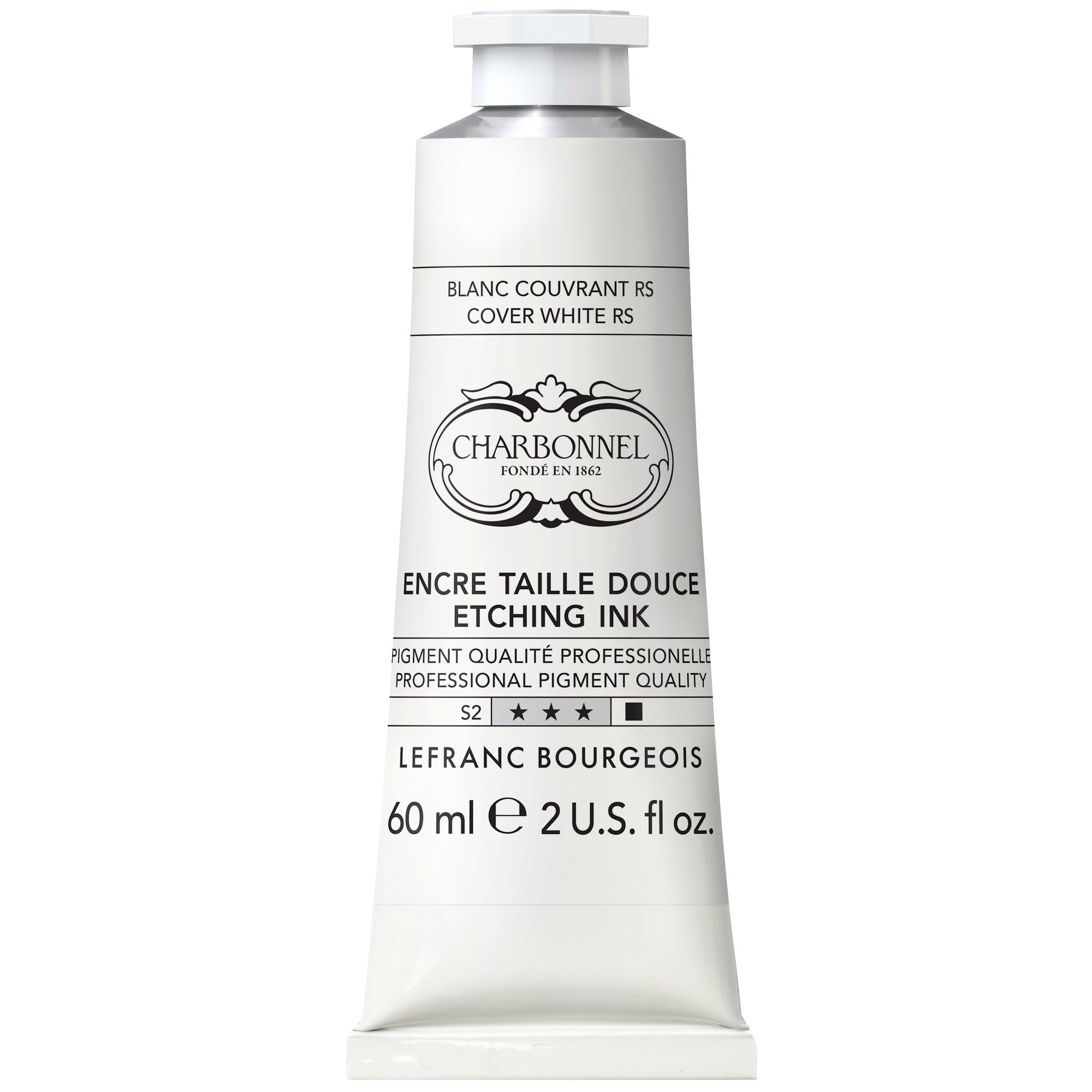 Blanco opaco RS en tubo de 60 ml con excelente resistencia a la luz