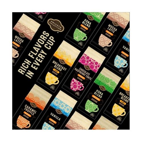 Miniatura 7 de Private Selection Cápsulas K-Cup de café tostado oscuro guatemalteco  17.6 onzas (48 unidades de cápsulas de 0.36 onzas)  Paquete de 1