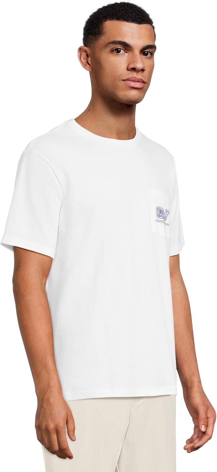 vineyard vines Men's Camo Fill Lobster Short Sleeve Tee