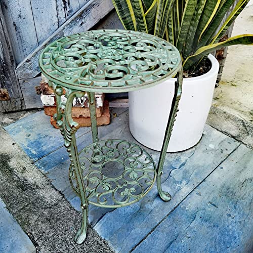Table d'appoint extérieure pour balcon et nic le meuble en fer forgé idéal des cafés au soleil - 5