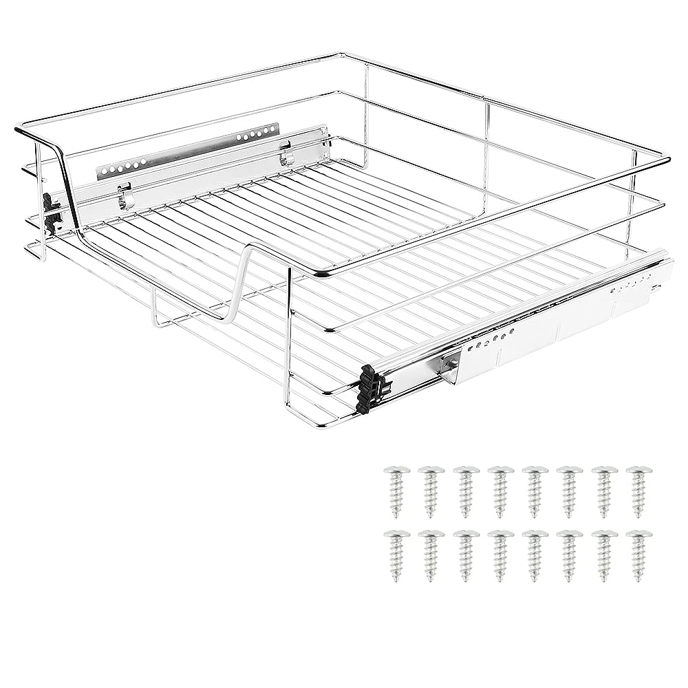 Cajón de Cocina Cajón telescópico 57 * 14 * 44cm,Armario extraíble de Cocina,Organizador Interior almacenaje para Cocina baño Armario Taller,cajón telescópico con Superficie de Almacenamiento