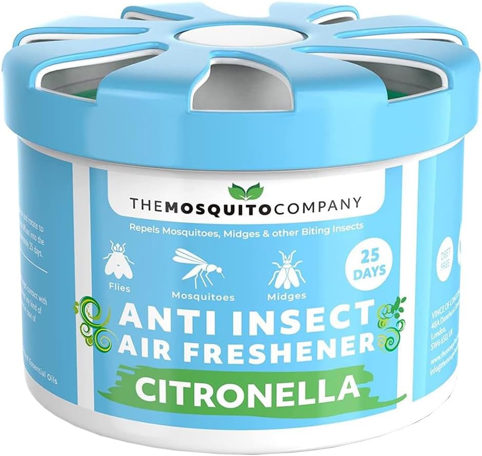 Natural, Deet Free, Travel Friendly, Anti Insect Air Refresher, All Natural Market Leading Mosquito Protection, Extra Long Lasting Protection, Child Friendly, 25 Days! (1)