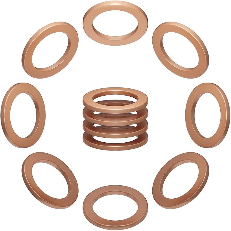 Junta de vedação do bujão de óleo AUTMTEUS 14 mm para Benz – Kit com 12 unidades
