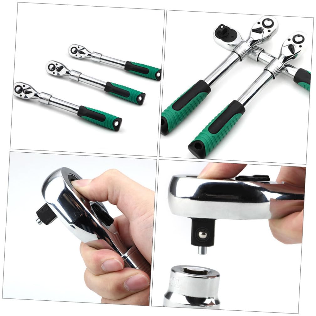 Homoyoyo Clé à Cliquet en Acier Vert Extensible, à 72 Dents